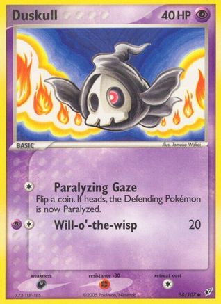 Duskull - Reverse Holofoil Deoxys - Common