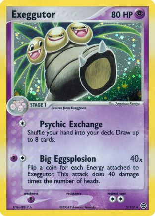 Exeggutor - Holofoil FireRed & LeafGreen - Holo Rare
