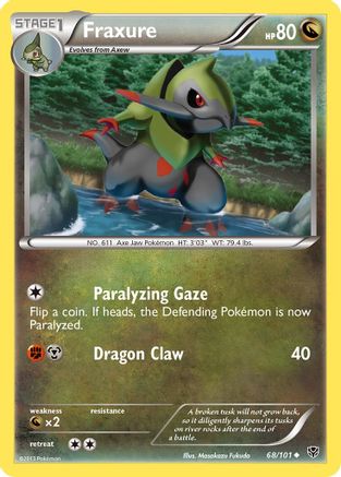 Fraxure Plasma Blast - Uncommon
