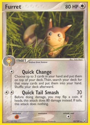 Furret Team Rocket Returns - Rare