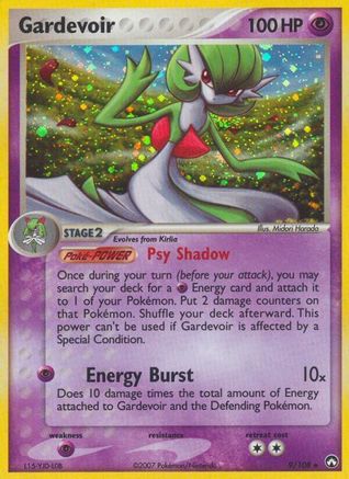 Gardevoir/108 - Holofoil Power Keepers - Holo Rare