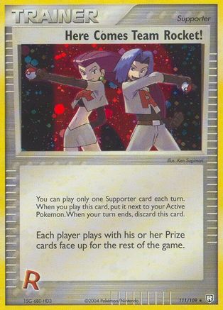 Here Comes Team Rocket! - Holofoil Team Rocket Returns - Secret Rare