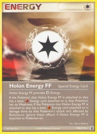 Holon Energy FF - Reverse Holofoil Delta Species - Rare