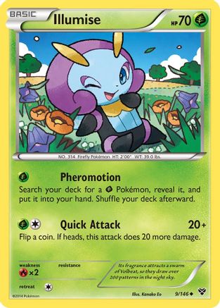Illumise XY Base Set - Uncommon