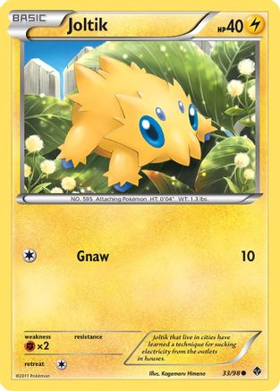 Joltik - Reverse Holofoil Emerging Powers - Common
