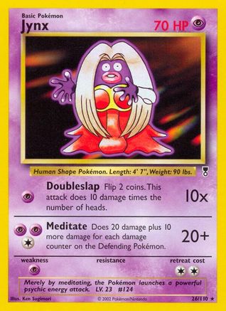 Jynx - Reverse Holofoil Legendary Collection - Rare