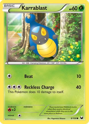 Karrablast - Reverse Holofoil Dark Explorers - Common