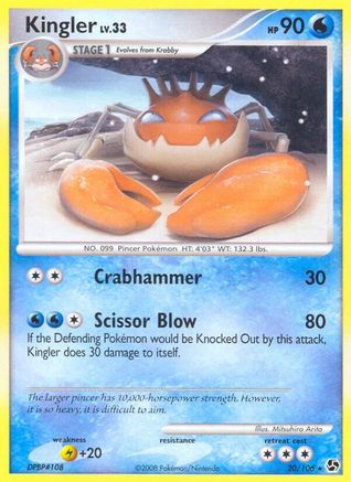 Kingler Great Encounters - Rare