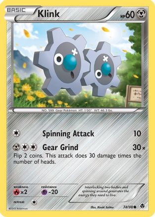 Klink - Reverse Holofoil Emerging Powers - Common