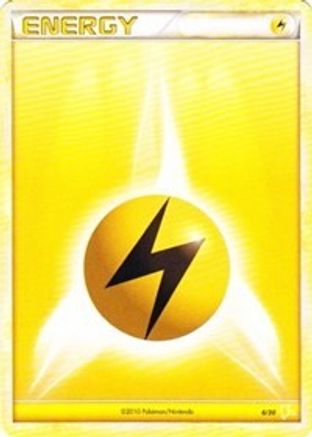 Lightning Energy (#6) HGSS Trainer Kit Gyarados & Raichu - Common