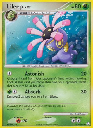 Lileep Legends Awakened - Common