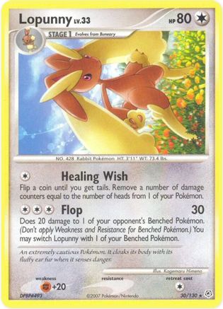 Lopunny Diamond and Pearl - Rare