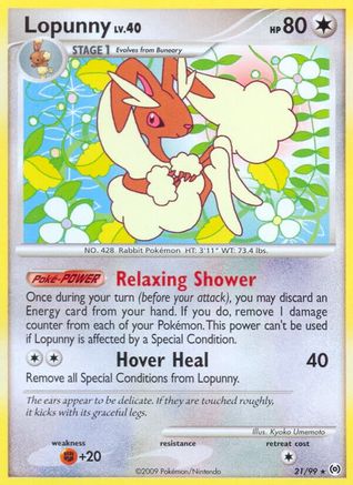 Lopunny 021 Arceus - Rare