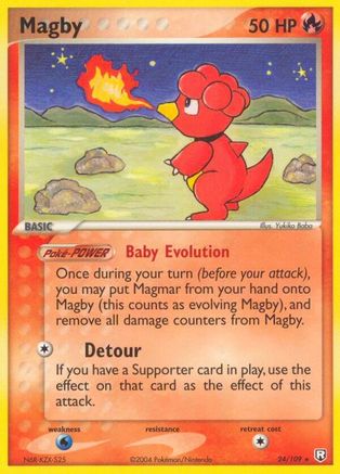 Magby Team Rocket Returns - Rare