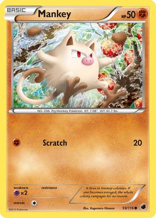 Mankey Plasma Freeze - Common