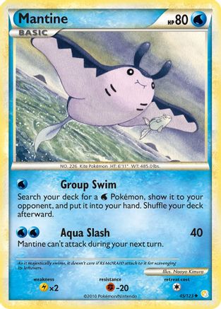 Mantine HeartGold SoulSilver - Uncommon