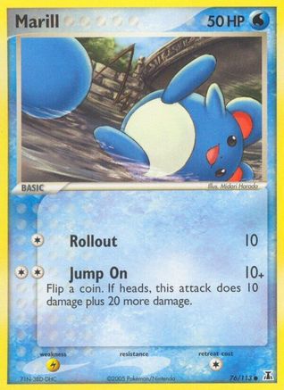 Marill - Reverse Holofoil Delta Species - Common