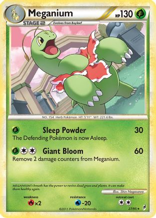 Meganium/95 Call of Legends - Rare