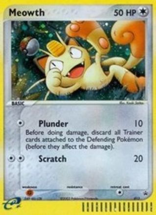 Meowth (EX Series Collector's Tin) 013 - Holofoil Nintendo Promos - Promo