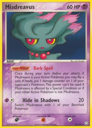 Misdreavus - Reverse Holofoil Team Rocket Returns - Rare