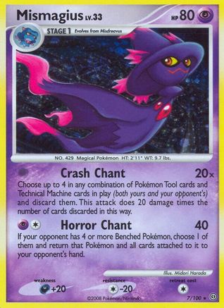 Mismagius - Reverse Holofoil Stormfront - Holo Rare