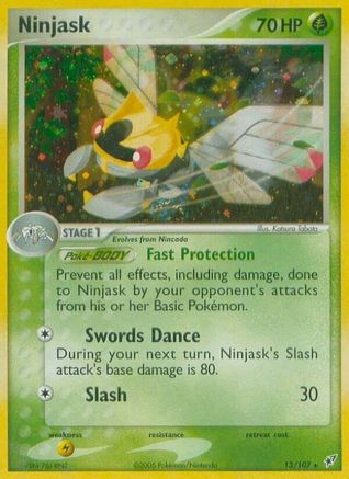 Ninjask Deoxys - Holo Rare