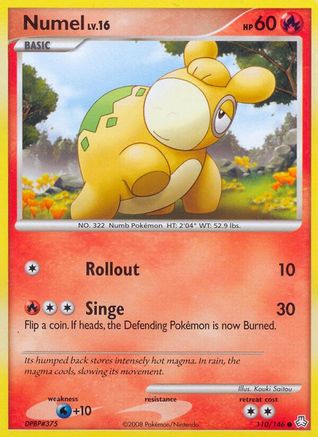 Numel 110 - Reverse Holofoil Legends Awakened - Common