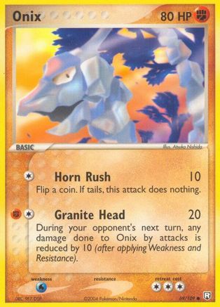 Onix - Reverse Holofoil Team Rocket Returns - Common