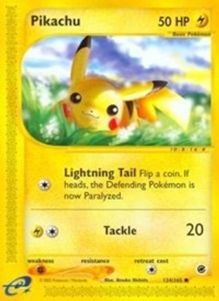 Pikachu 124 Expedition - Common