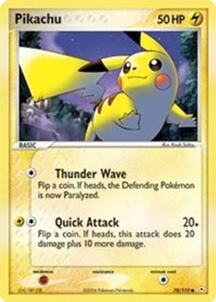 Pikachu 078 Holon Phantoms - Common
