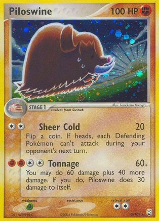 Piloswine - Holofoil Team Rocket Returns - Holo Rare