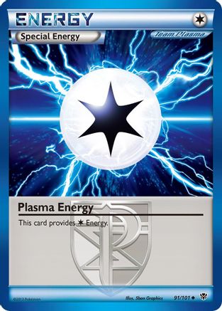 Plasma Energy (Team Plasma) 091 Plasma Blast - Uncommon