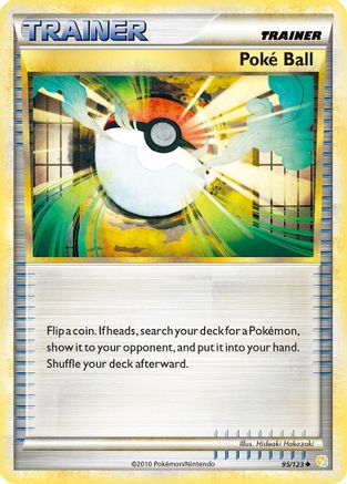 Poke Ball - Reverse Holofoil HeartGold SoulSilver - Uncommon
