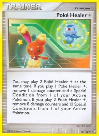 Poke Healer + 090 Stormfront - Uncommon