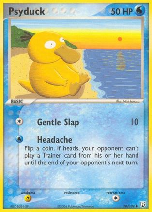 Psyduck - Reverse Holofoil Team Rocket Returns - Common