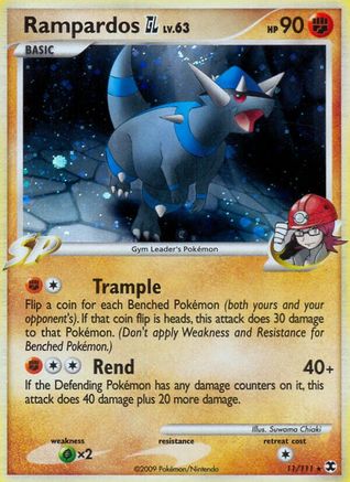 Rampardos GL - Holofoil Rising Rivals - Holo Rare