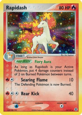 Rapidash FireRed & LeafGreen - Holo Rare