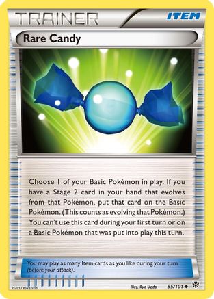 Rare Candy 085 - Reverse Holofoil Plasma Blast - Uncommon