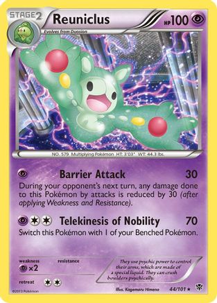 Reuniclus Plasma Blast - Rare