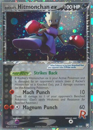 Rocket's Hitmonchan ex Team Rocket Returns - Ultra Rare