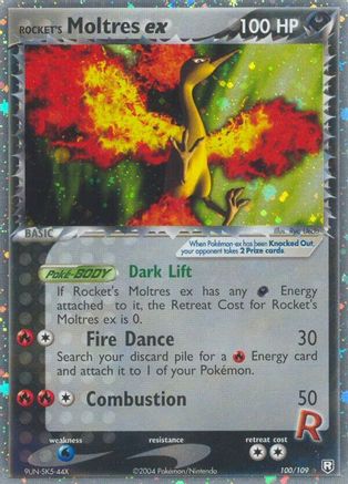 Rocket's Moltres ex Team Rocket Returns - Ultra Rare