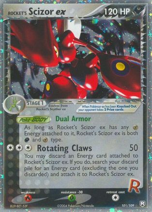 Rocket's Scizor ex Team Rocket Returns - Ultra Rare