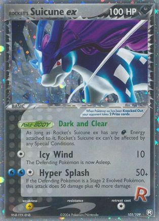 Rocket's Suicune ex Team Rocket Returns - Ultra Rare