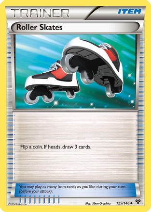 Roller Skates 125 XY Base Set - Uncommon