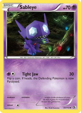 Sableye Legendary Treasures - Uncommon