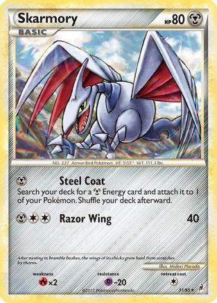 Skarmory - Reverse Holofoil Call of Legends - Rare