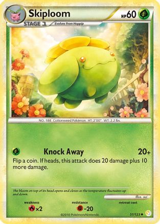 Skiploom HeartGold SoulSilver - Uncommon