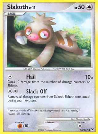 Slakoth - Reverse Holofoil Platinum - Common