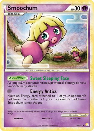 Smoochum/123 - Reverse Holofoil HeartGold SoulSilver - Rare
