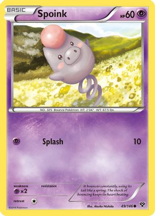 Spoink XY Base Set - Common